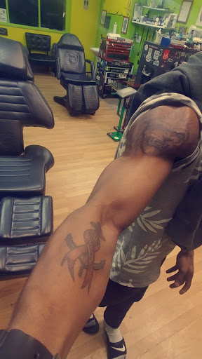 Explore mobster tattoo ideas, creative tattoo ideas in Chicago, available at Mind Crusher Tattoo