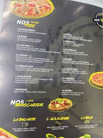 Restaurant Pizz'N Chick à Miribel (le menu)