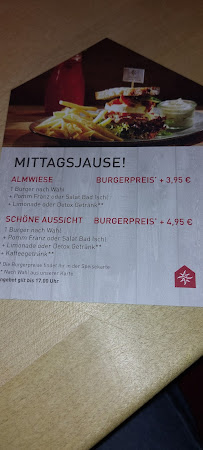 Sissi und Franz à Hamm menu