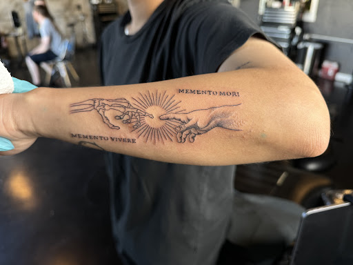 Explore blood in blood out tattoo ideas, creative tattoo ideas in Weatherford, available at Art 1st Custom Tattoos