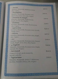 Menu du Barracuda, Ristorante - Pizzeria à Scoglitti
