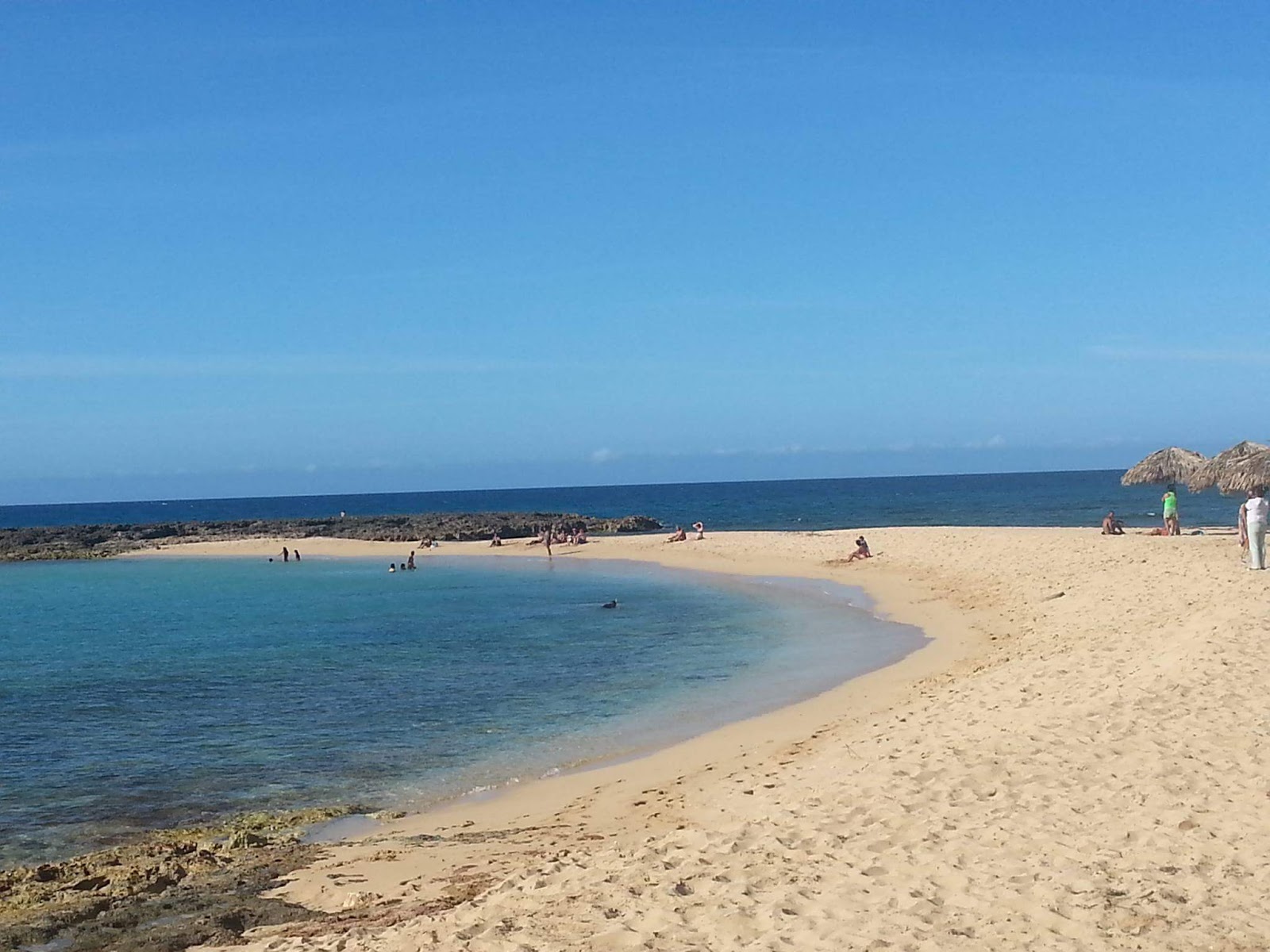 Fotografija Punta Buren beach z svetel pesek površino