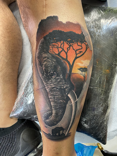 Explore mom & son tattoo ideas, creative tattoo ideas in Pendleton, available at TRUE GRIT TATTOO