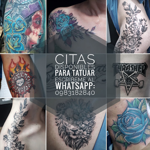 "Home Tattoo Studio" Fabricio Díaz @alejandro_dl92 - Quito