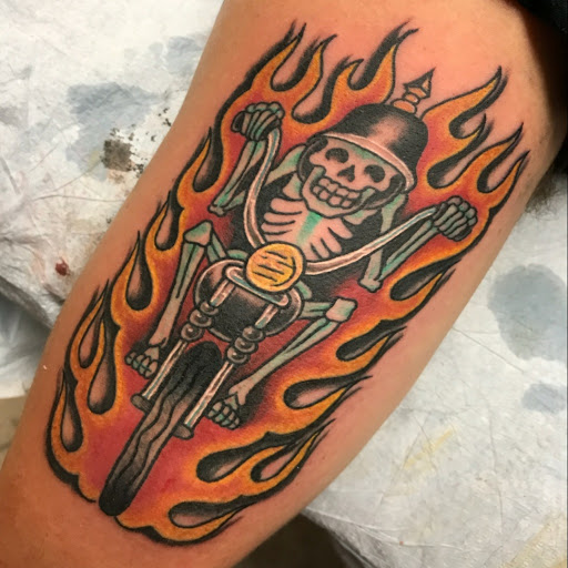 Explore wwii tattoo ideas, creative tattoo ideas in Libertyville, available at Lucky Seven Tattoo