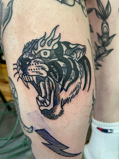 Explore compass tattoo ideas for men, creative tattoo ideas in Foley, available at Symbolic Ink Tattoo Studio