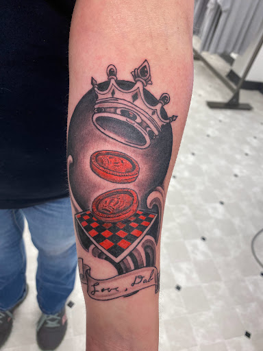 Explore rip grandma tattoo ideas, creative tattoo ideas in Orland, available at K1LL3R ARTW0RK