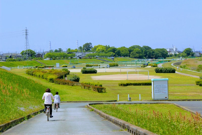 矢作川西尾緑地 少年サッカー場A