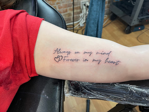 Explore tattoo ideas for men lower arm, creative tattoo ideas in Belgrade, available at The Loyal Sparrow Tattoo and Piercing