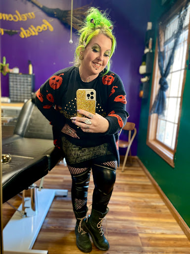 Explore horseshoe tattoo ideas, creative tattoo ideas in Bloomington, available at Crystal Moon Body Arts