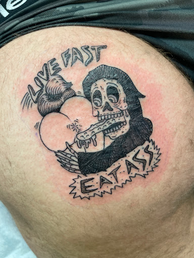 Explore hurricane tattoo ideas, creative tattoo ideas in Concord, available at Sterling Tattoo Club