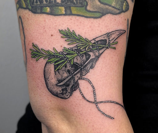 Find goth tattoo ideas for men for your next unique tattoo in Bellefonte at Juniper Studio