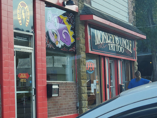 Explore colourful tattoo ideas, creative tattoo ideas in Marietta, available at Monkeys Uncle Tattoo