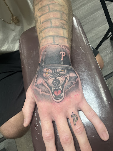 Explore cover up tattoo ideas on shoulder, creative tattoo ideas in Bensalem, available at Electric Honor Tattoo Co.