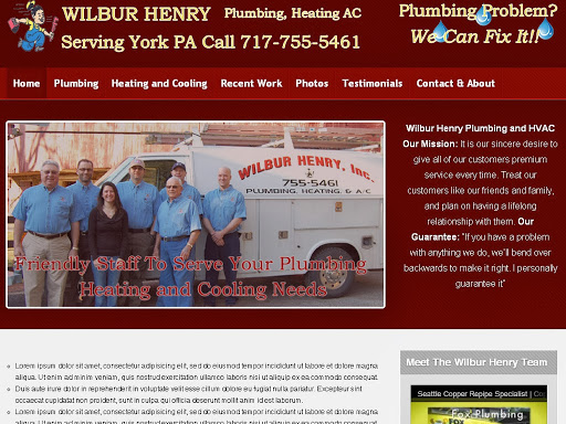 Plumber «Wilbur Henry Plumbing, Heating & AC», reviews and photos, 60 Mountain Rd, York, PA 17402, USA