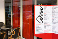 Corso Kléber à Paris menu