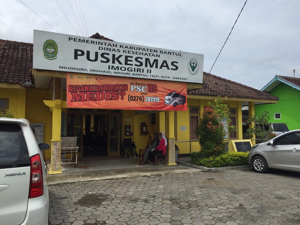 Puskesmas Imogiri II di kota Bantul