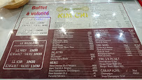 Restaurant asiatique Kim Chi à Tonnerre (le menu)