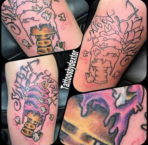 Explore small faith tattoo ideas, creative tattoo ideas in Mckinney, available at Borrowed Time Fine Art Gallery Tattoo Shop