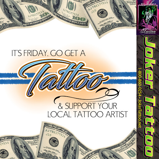 Tattoo and Piercing Shop «Joker Tattoo Supplies», reviews and photos, 650 S Bridge St, Visalia, CA 93277, USA