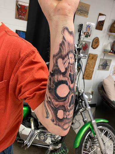 Explore medical alert tattoo ideas, creative tattoo ideas in Orland, available at K1LL3R ARTW0RK