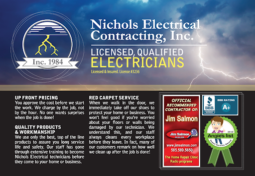 Electrician «Nichols Electrical Contracting», reviews and photos, 2900 E Henrietta Rd, Henrietta, NY 14467, USA