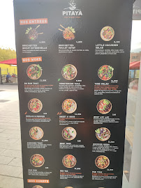 Carte du Pitaya Thaï Street Food à Dunkerque