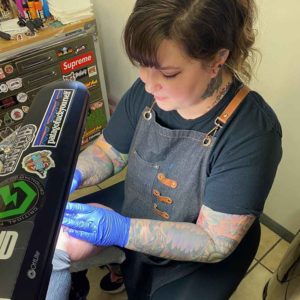 Explore three little birds tattoo ideas, creative tattoo ideas in Conway, available at Hero Tattoo