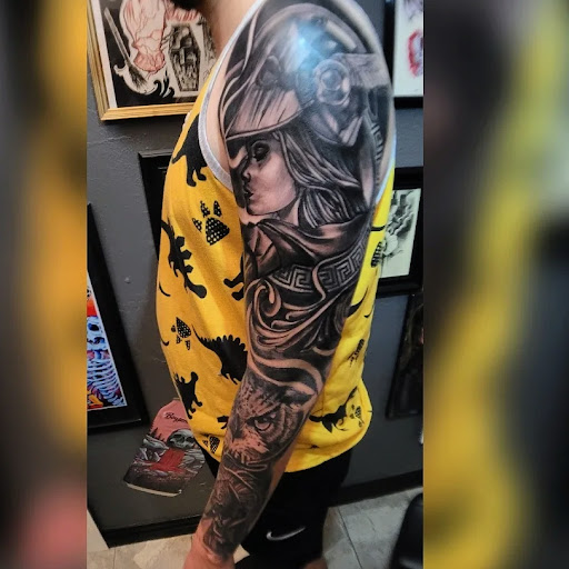 Explore small jeep tattoo ideas, creative tattoo ideas in Phoenix, available at GreyWash Ink Tattoo