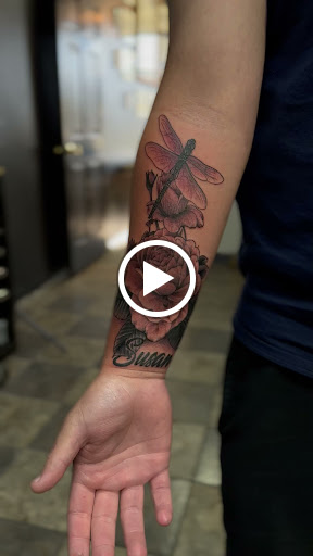 Explore palm tree tattoo ideas, creative tattoo ideas in Sparks, available at Empire Tattoo