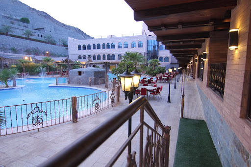 Terraces with swimming pool in Mecca