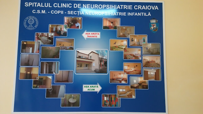 Opinii despre Clinica Neuropsihiatrie Ifantilă - Spitalul Clinic de Neuropsihiatrie Craiova în <nil> - Spital