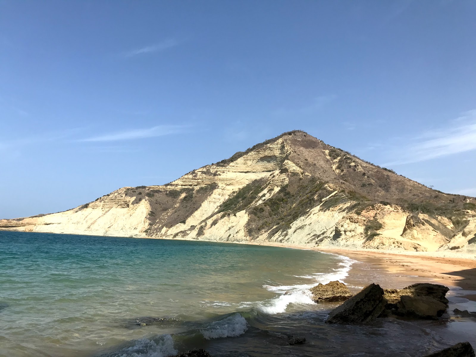 Foto van Playa El Morro wilde omgeving