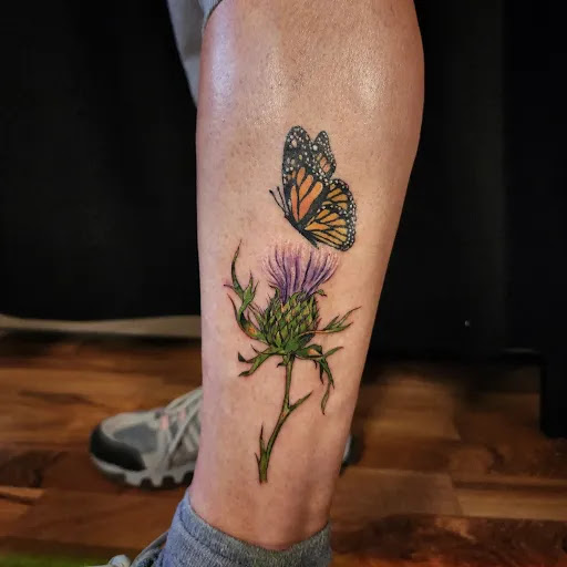 Explore neck tattoo ideas male, creative tattoo ideas in Minocqua, available at Whisky Rose Tattoo Parlor