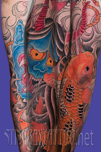 Explore front thigh tattoo ideas for women, creative tattoo ideas in Reno, available at Stingray Tattoo supplies