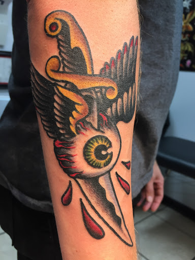 Explore dog paw tattoo ideas, creative tattoo ideas in Neptune, available at Neptune Tattooville