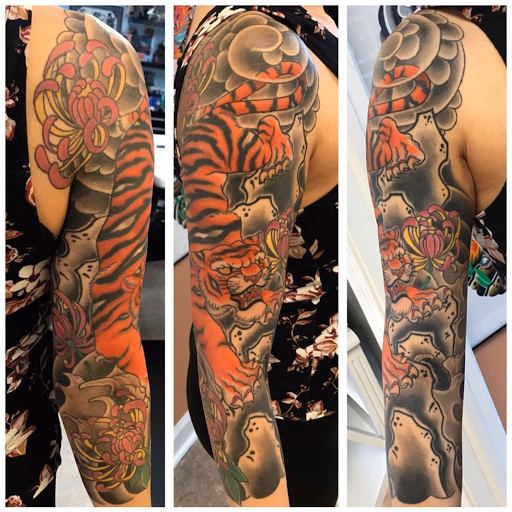 Explore post malone tattoo ideas, creative tattoo ideas in Virginia Beach, available at Studio Evolve