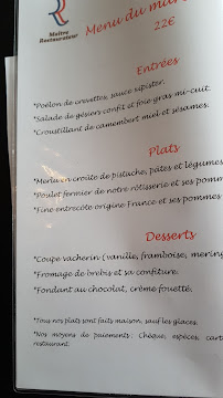 La Petite Auberge à Ustaritz menu