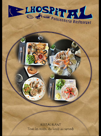 Restaurant de fruits de mer Poissonnerie&Restaurant Lhospital à Lons (la carte)