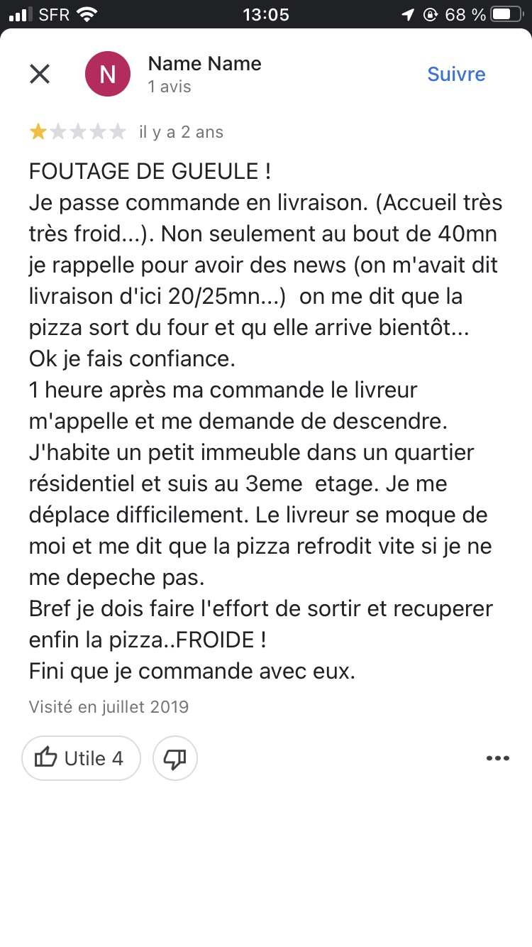 Photo n° 2 de l'avis de sarah.d fait le 23/03/2022 à 11:42