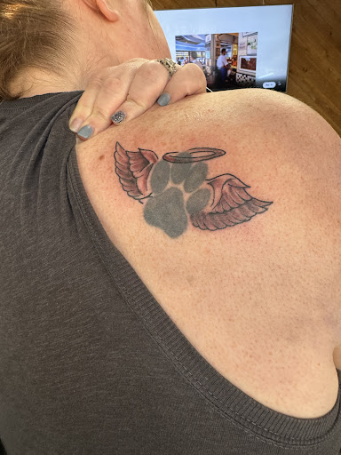 Explore leg tattoo ideas woman, creative tattoo ideas in Leesburg, available at House of Ink
