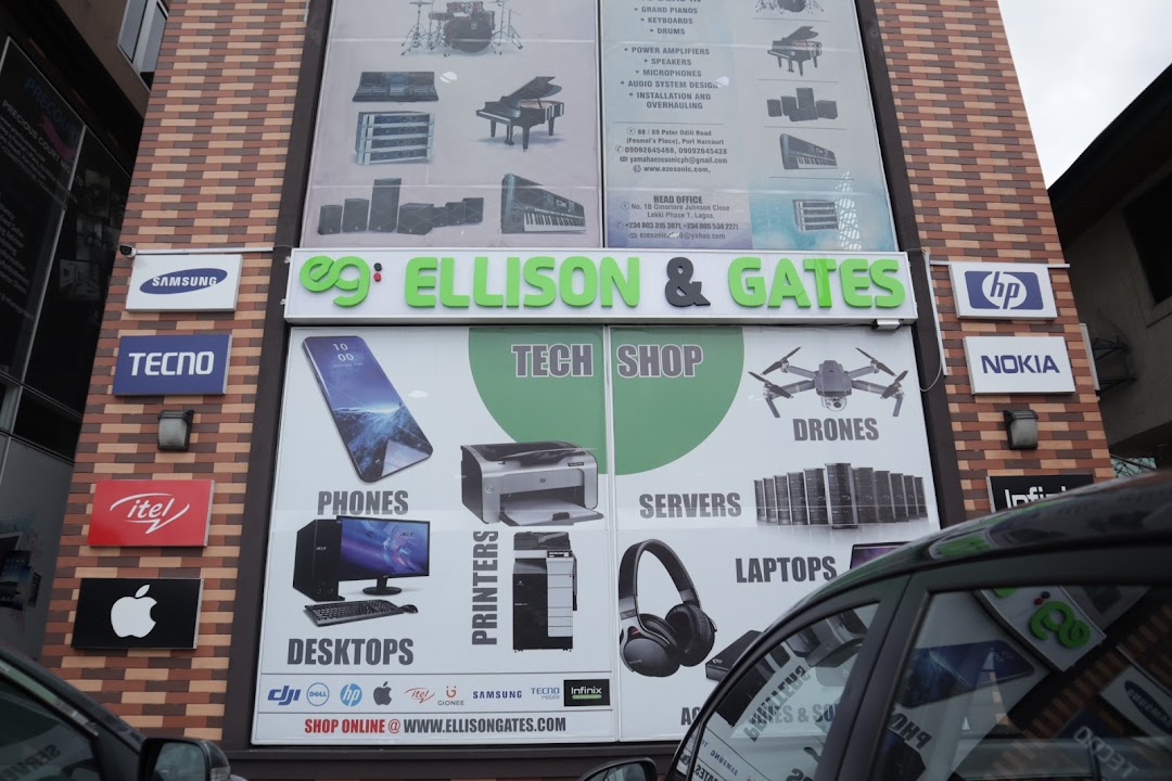 Ellison & Gates Tech Shop (Drone Services, HP Service Center, Laptops, Apple Devices, Video Games, Gaming,PS4, PS5, Printers, Gadgets, Airtel Office, OtterBox Phone Cases, Phones and Laptop Repairs)