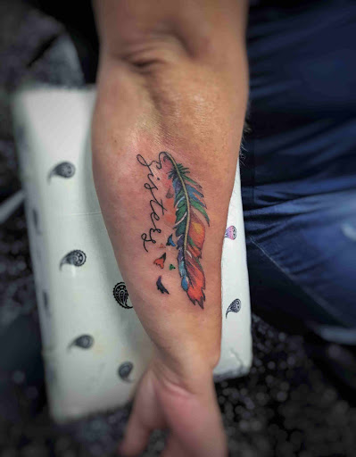 Explore small compass tattoo ideas, creative tattoo ideas in North Fort Myers, available at Loyal 2 The Coil Tattoos & Body Piercings