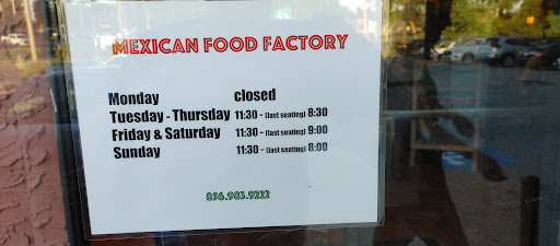 Mexican Restaurant «Mexican Food Factory», reviews and photos, 601 W Rte 70, Marlton, NJ 08053, USA