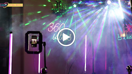 360 Photo Booth Rental Photo Booth Near Me Canary Capital Rentals image