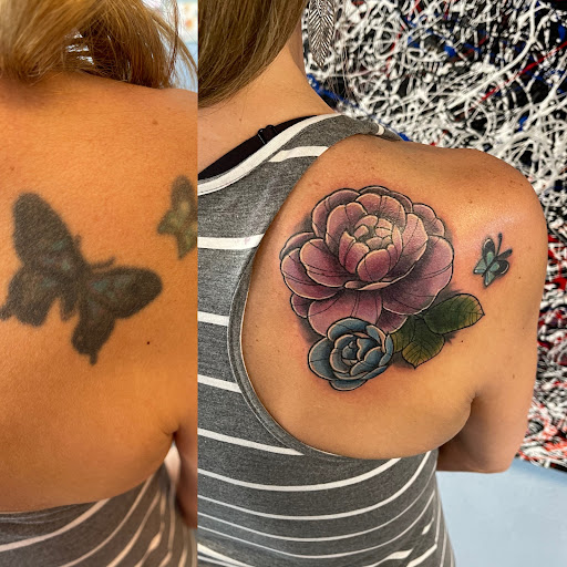Explore relentless tattoo ideas, creative tattoo ideas in Palm Harbor, available at Angry Owl Tattoo and Piercing