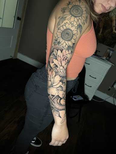 Find female tattoo ideas for women for your next unique tattoo in Roanoke at Saint Cecilias Art Studio
