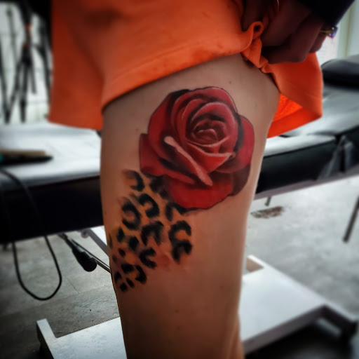 Explore squirrel tattoo ideas, creative tattoo ideas in Medina, available at Greasers Ink