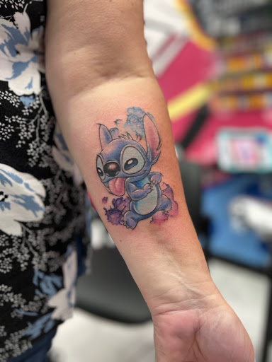 Explore stitches tattoo ideas, creative tattoo ideas in Laughlin, available at Freshwater Tattoo