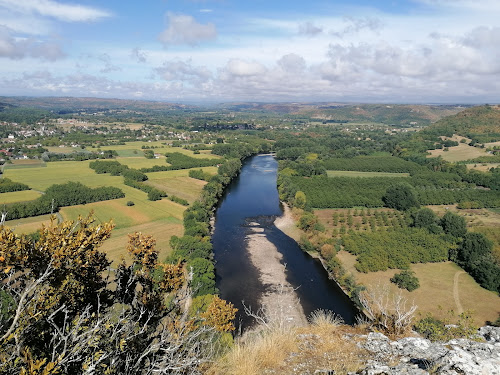 Roc des monges, Point de vue à Saint-Sozy